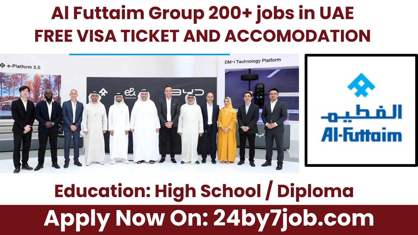 Al Futtaim Group Careers 2024|Apply Now