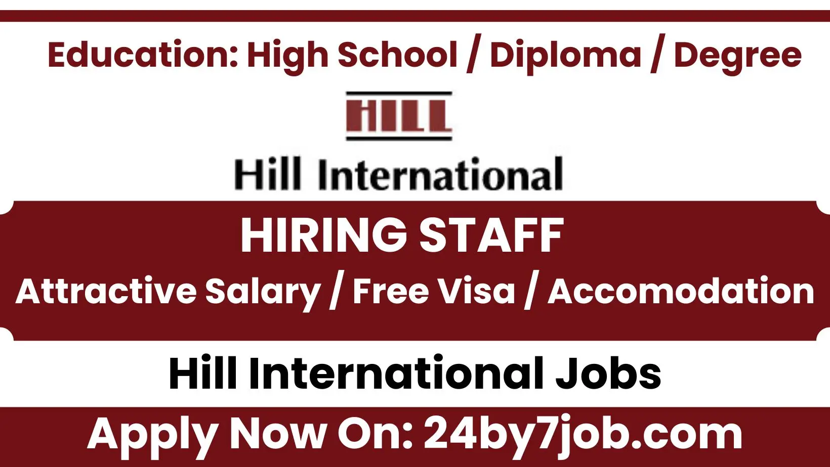 Hill International Jobs In UAE-KSA-USA-IND