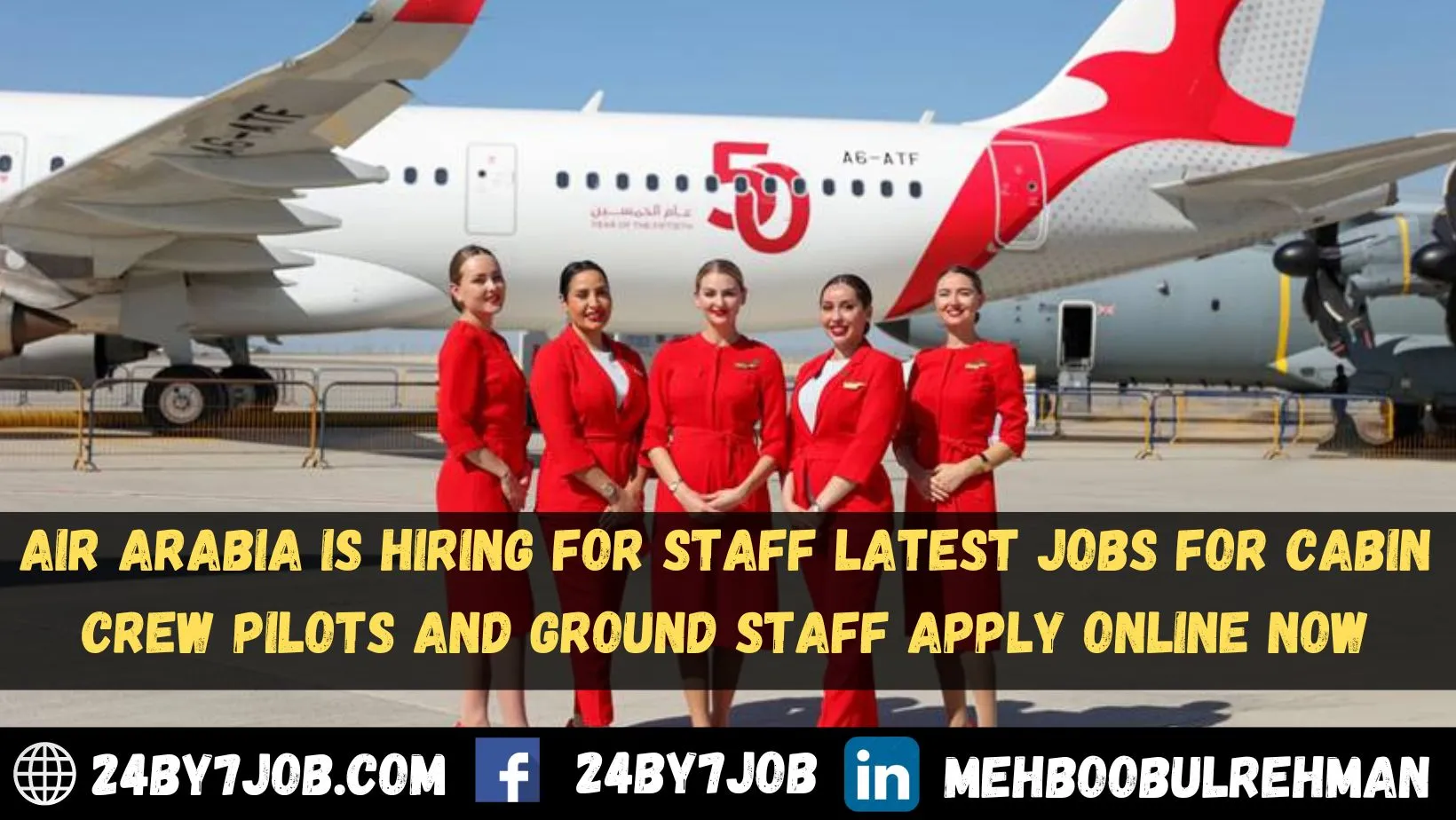 Air Arabia Careers 2024 | Latest Job Vacancies