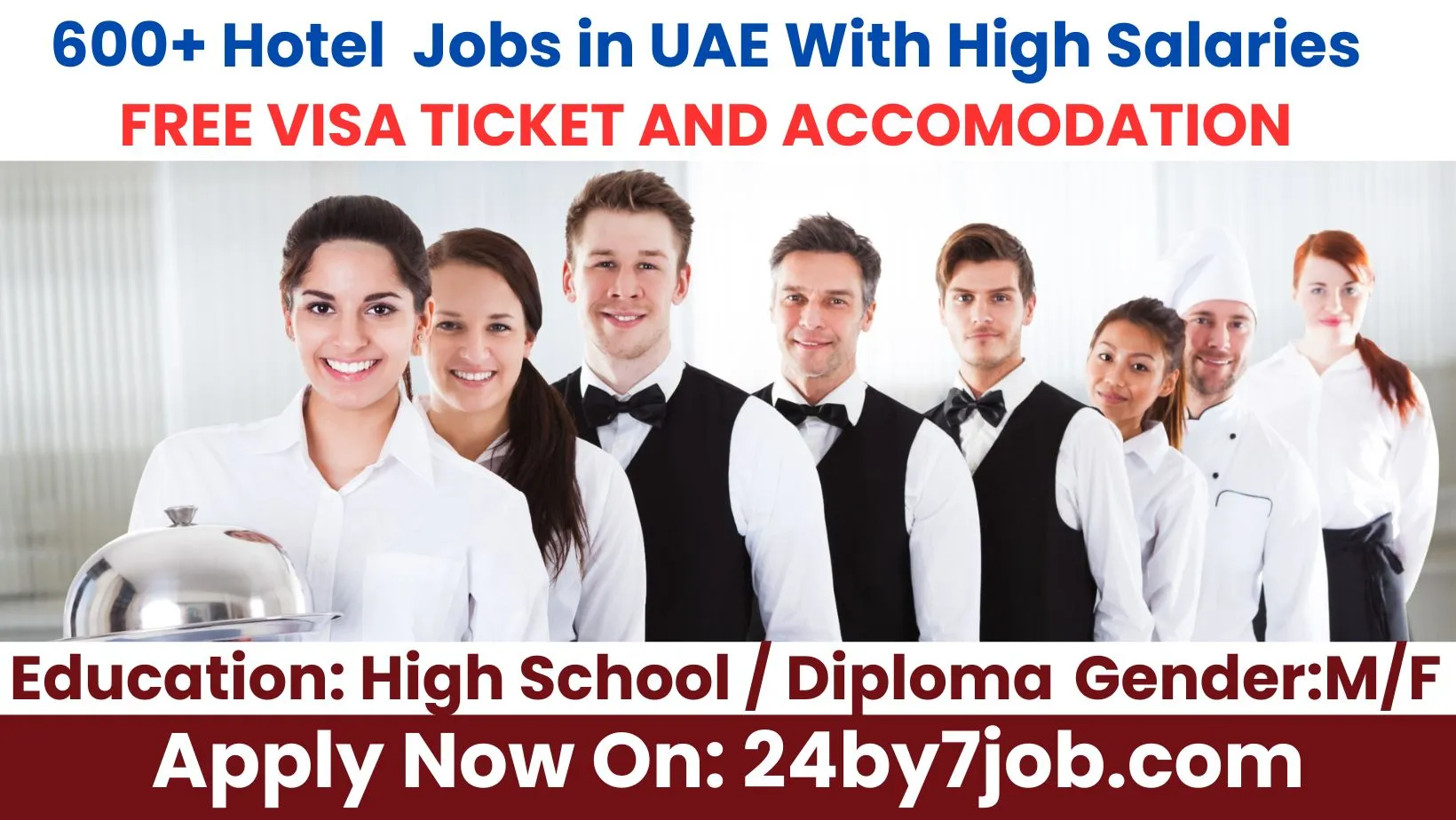 Hotel Jobs In UAE With Salaries 2024