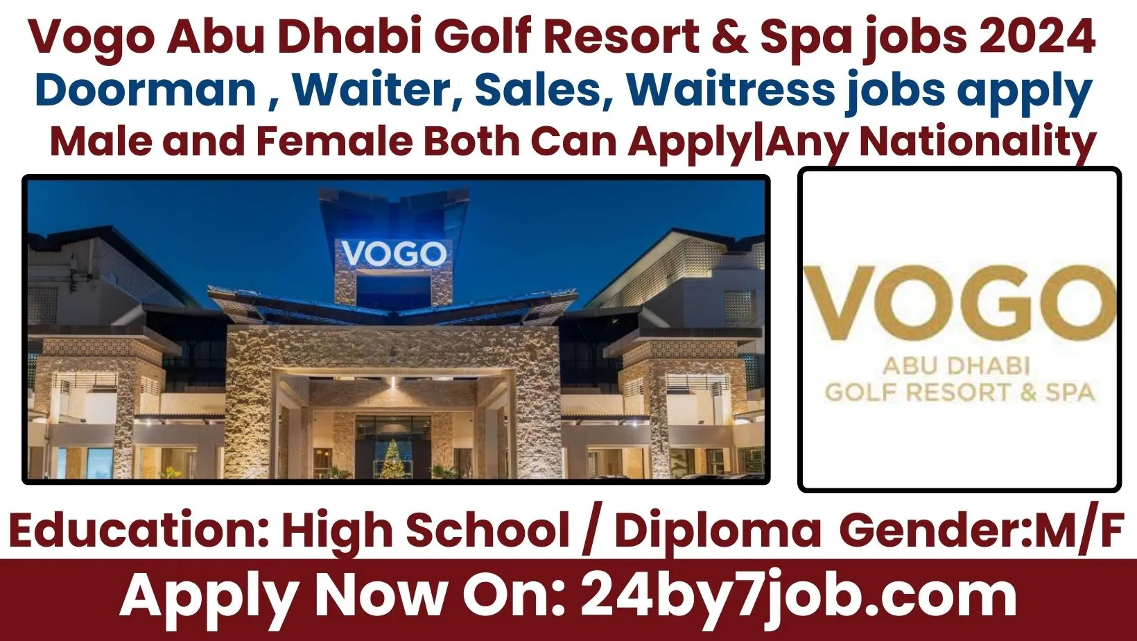 Vogo Abu Dhabi Golf Resort And Spa Careers 8 Openings