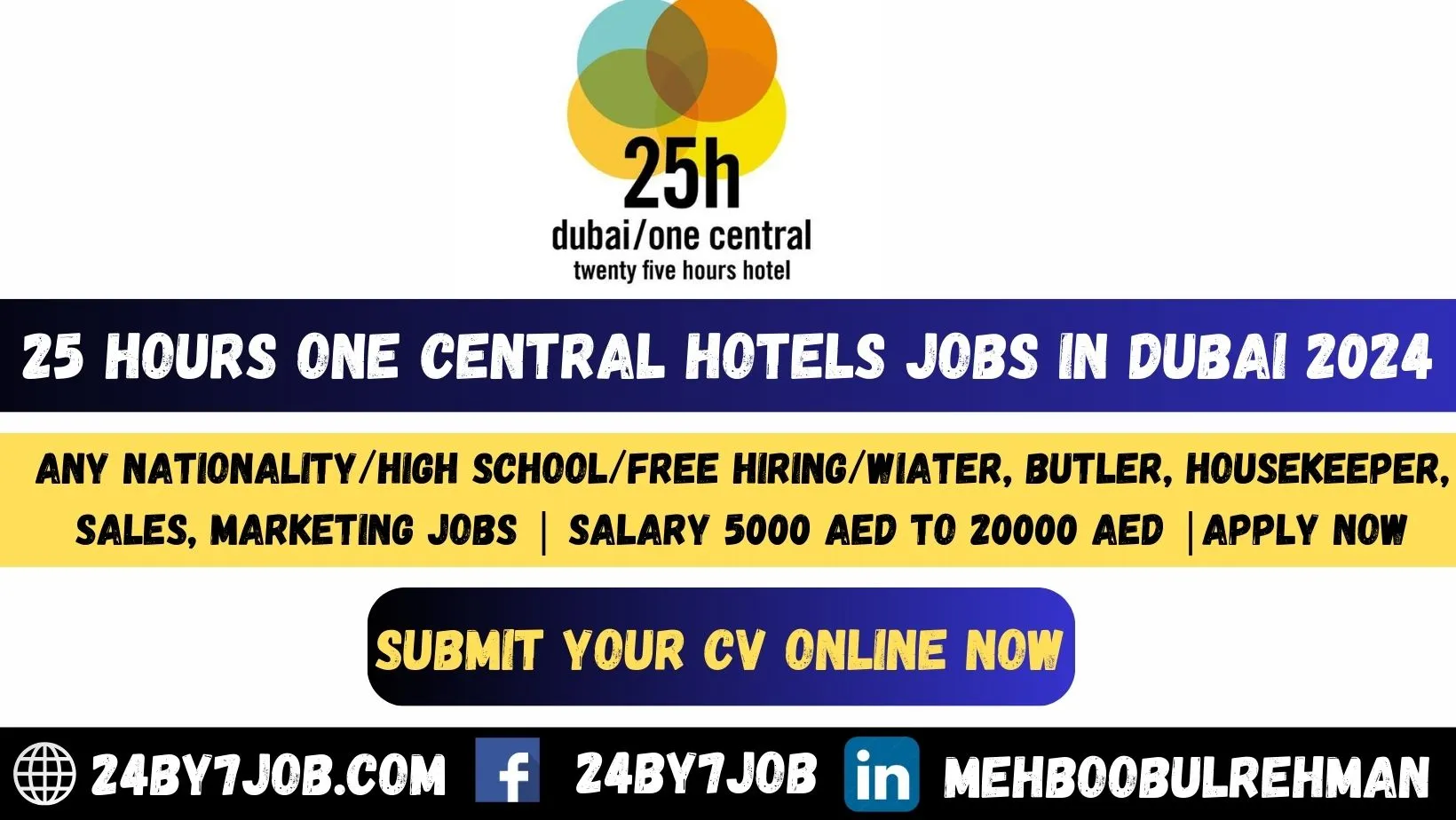 25 Hours Hotel Jobs In Dubai 17 Open Vacancies