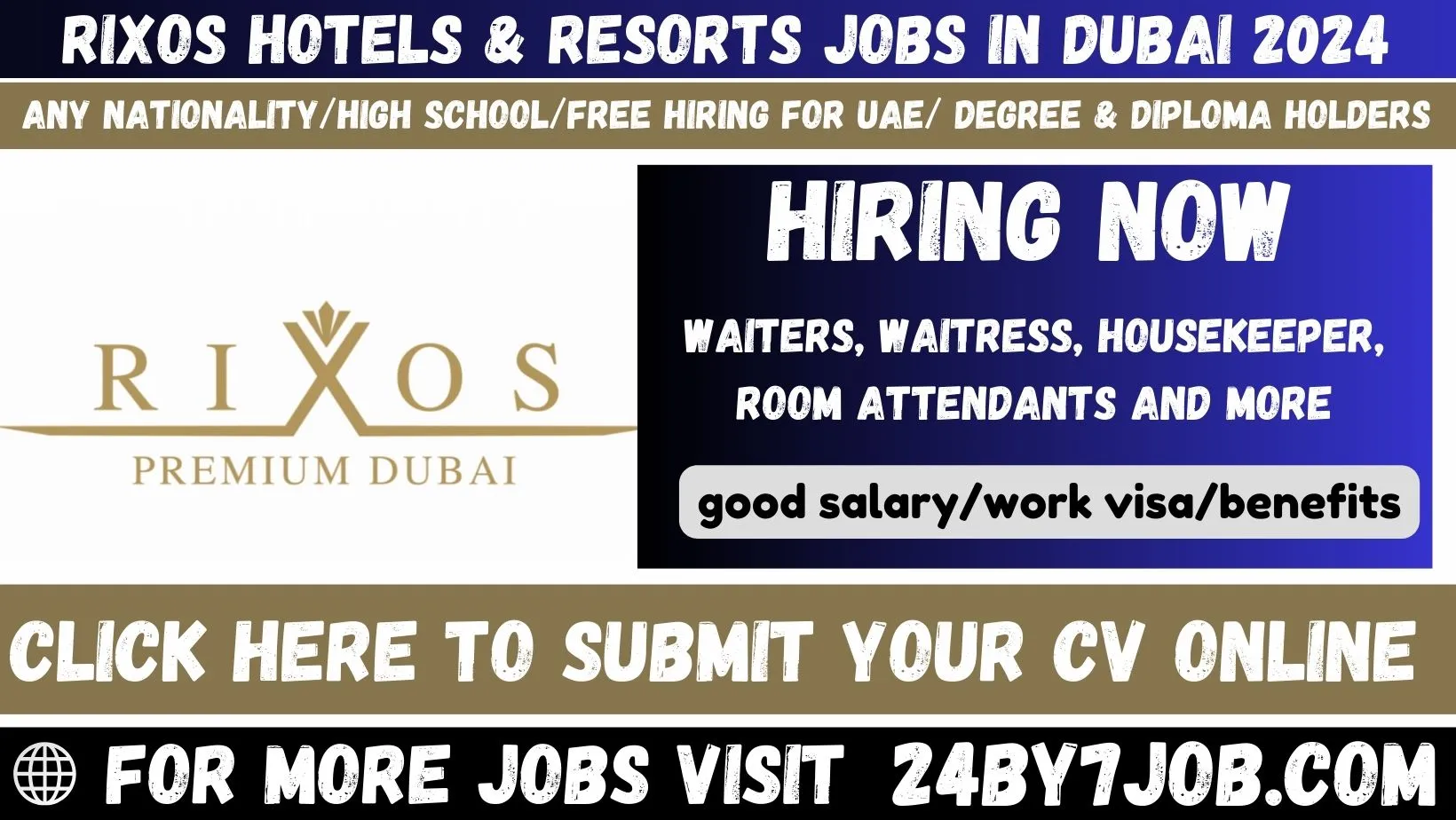 Rixos Premium Hotel Jobs In Dubai August 2024 Updated