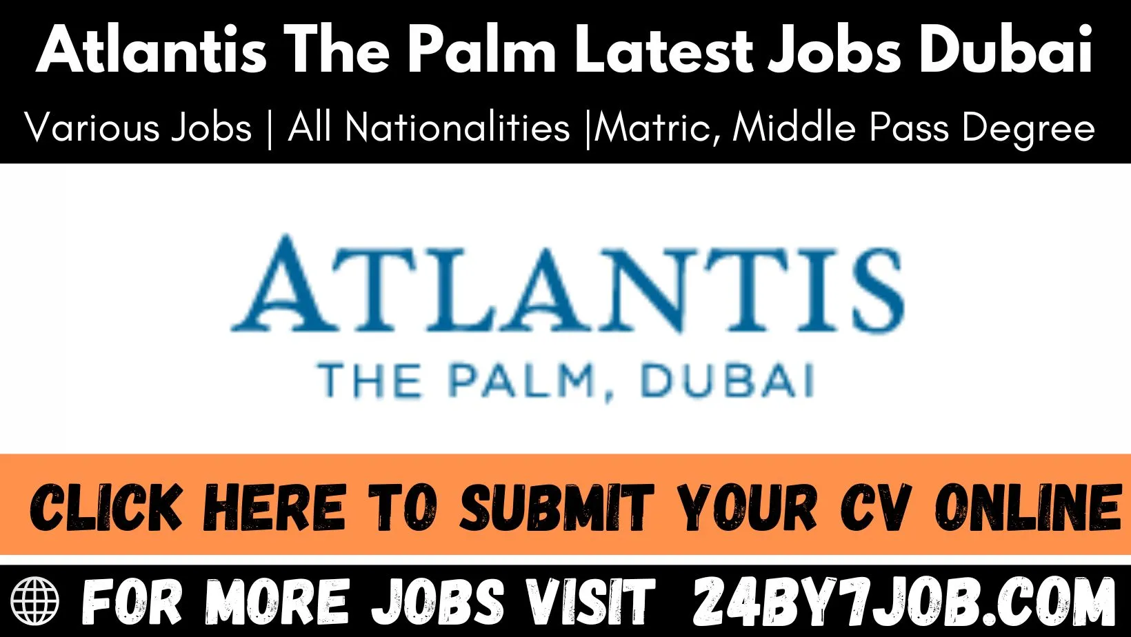 Atlantis The Palm Careers Latest | Job At Atlantis Dubai