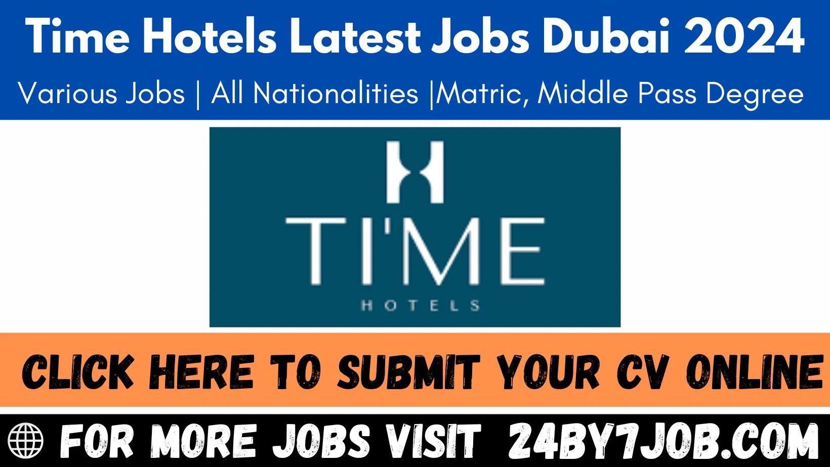 Time Hotels Careers 2024 Latest Jobs In Dubai