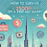 How To Survive In Dubai With 2500 AED Salary?